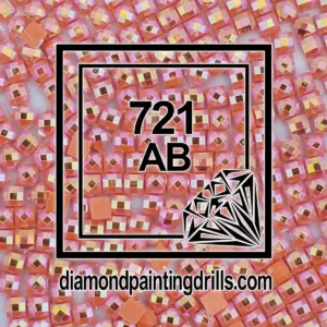 DMC 721 Square AB Drill for Diamond Painting