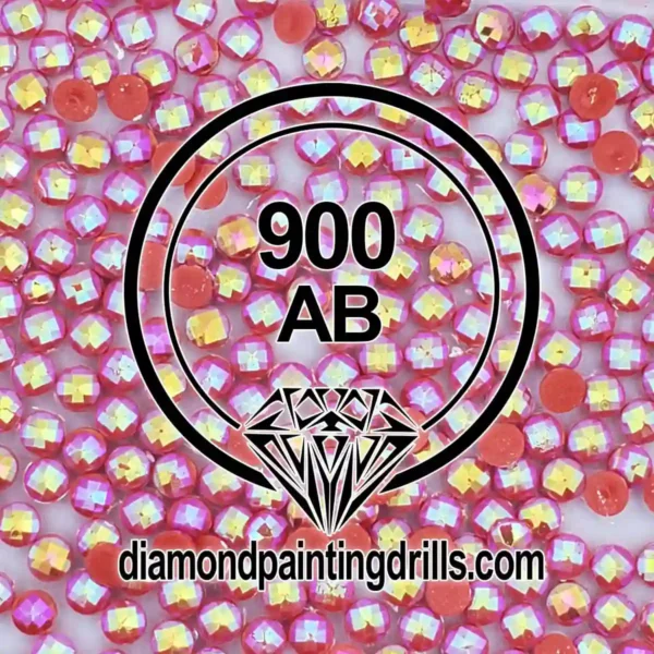 DMC 900 Round AB Drill for Diamond Painting