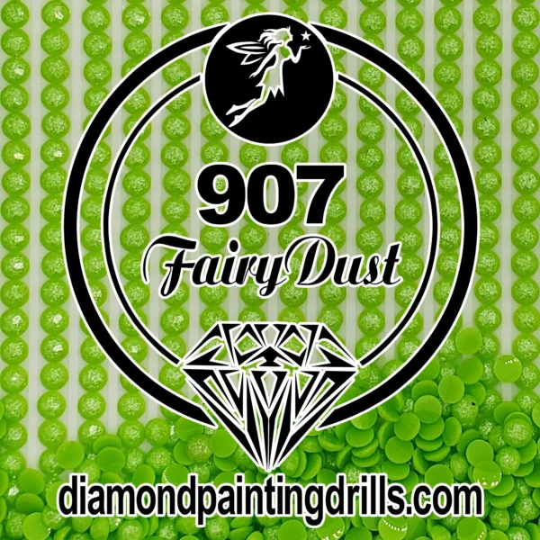 DMC 907 Round Fairy Dust Drill for Diamond Painting