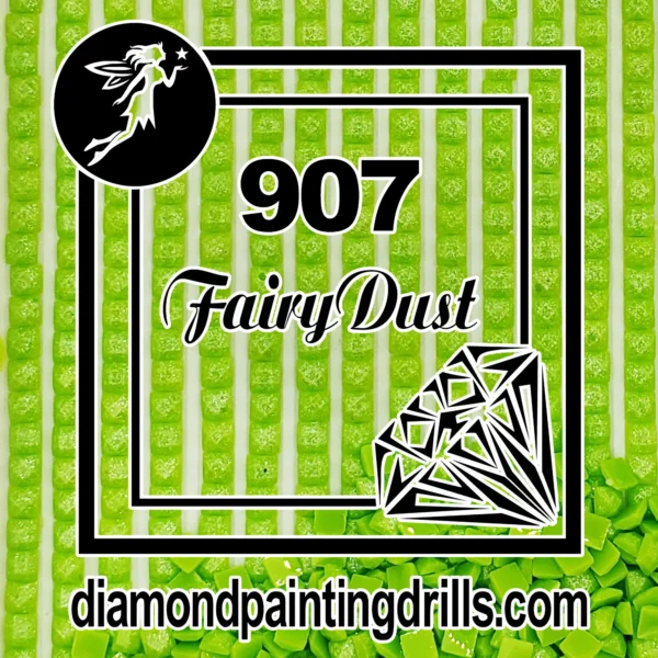 DMC 907 Square Fairy Dust Drill for Diamond Painting