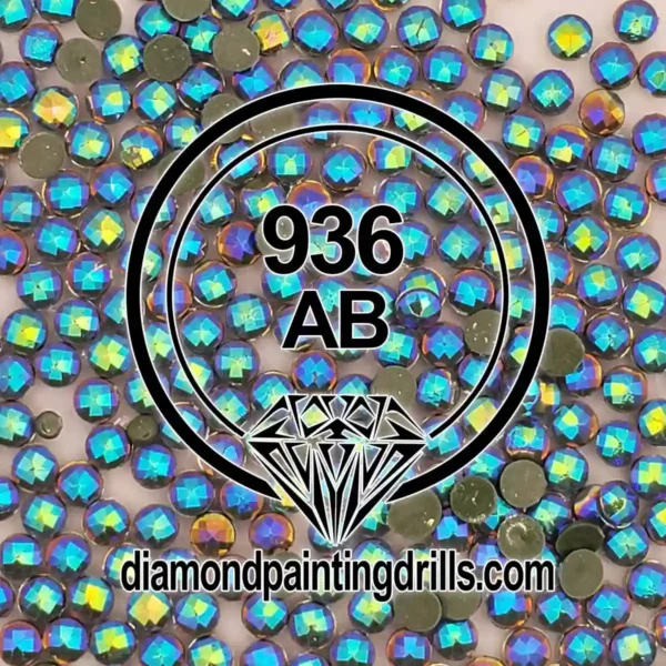 DMC 936 Round AB Drill for Diamond Painting