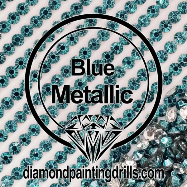 Diamond Painting Drills Metallic Blue Drills