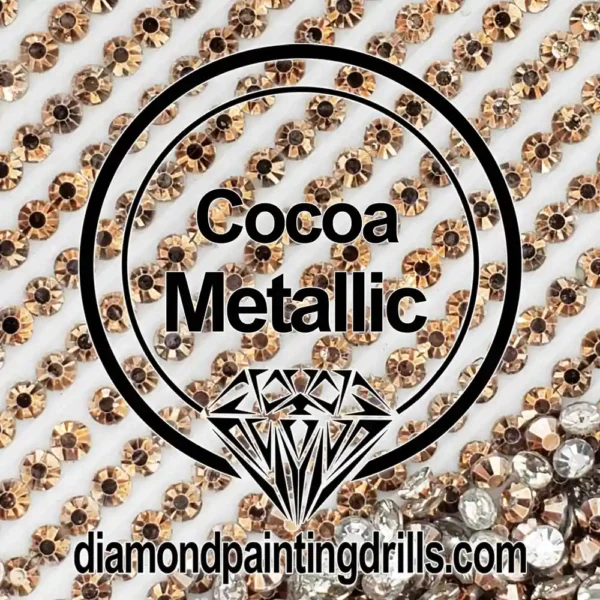 Diamond Painting Drills Metallic Cocoa Drills