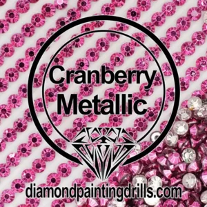 Diamond Painting Drills Metallic Cranberry Drills