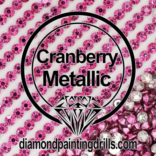 Diamond Painting Drills Metallic Cranberry Drills