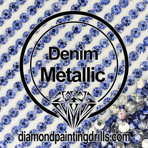 Diamond Painting Drills Metallic Denim Drills