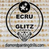 Ecru Glitz Diamond Painting Drills