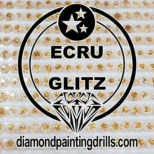 Ecru Glitz Diamond Painting Drills