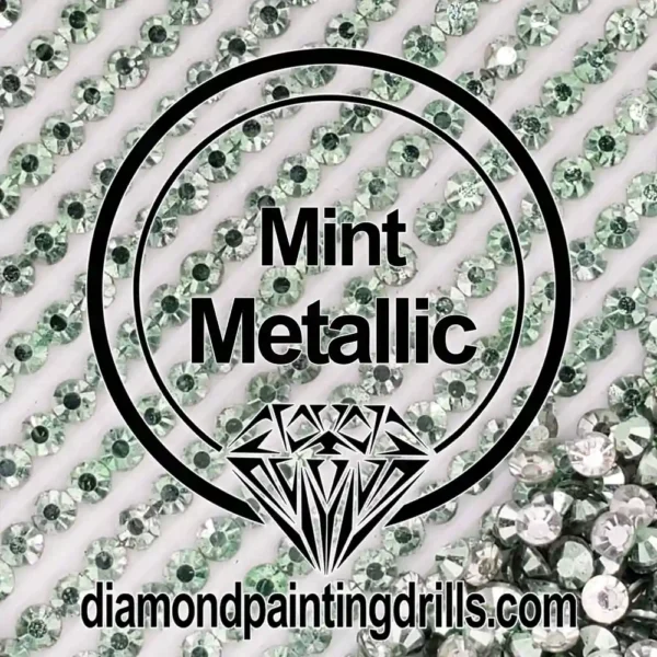 Diamond Painting Drills Metallic Mint Drills