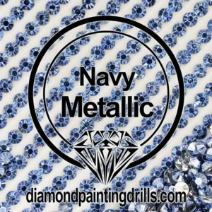 Diamond Painting Drills Metallic Navy Drills