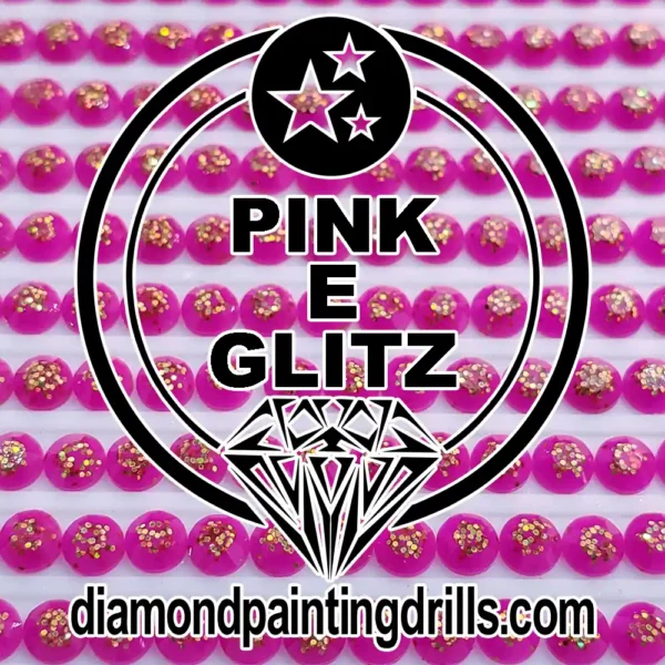 Pink Glitz Diamond Painting Drills