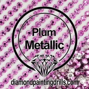 Diamond Painting Drills Metallic Plum Drills