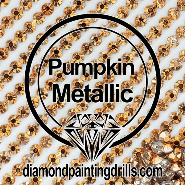 Diamond Painting Drills Metallic Pumpkin Drills