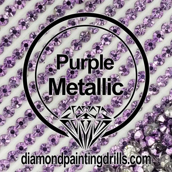 Diamond Painting Drills Metallic Purple Drills