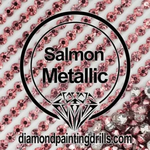 Diamond Painting Drills Metallic Salmon Drills