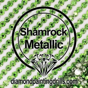 Diamond Painting Drills Metallic Shamrock Drills