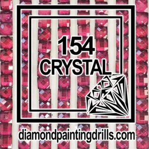 154 Square Crystal Diamond Painting Drills