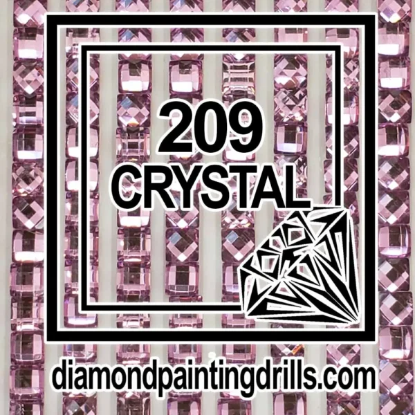 209 Square Crystal Diamond Painting Drills