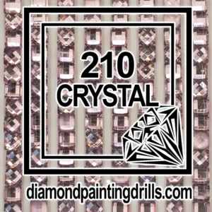 210 Square Crystal Diamond Painting Drills