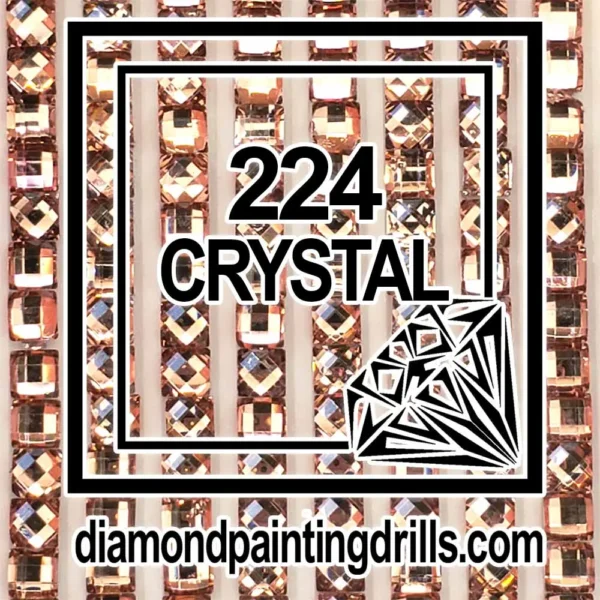 224 Square Crystal Diamond Painting Drills