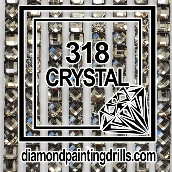 318 Square Crystal Diamond Painting Drills