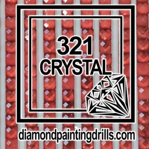 321 Square Crystal Diamond Painting Drills