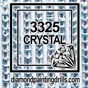 3325 Square Crystal Diamond Painting Drills