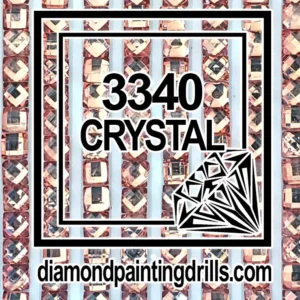 3340 Square Crystal Diamond Painting Drills