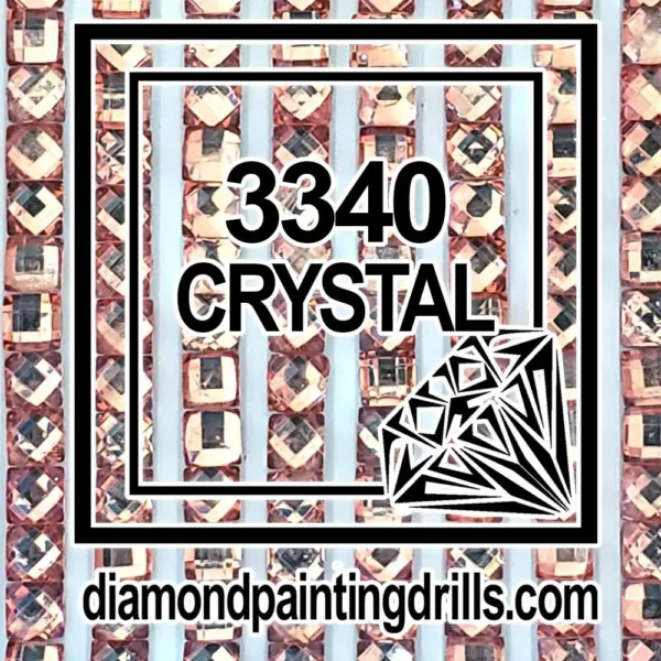 3340 Square Crystal Diamond Painting Drills