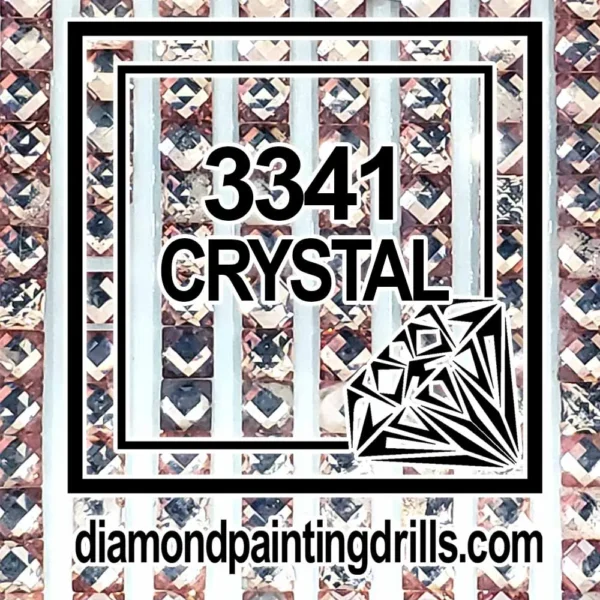 3341 Square Crystal Diamond Painting Drills