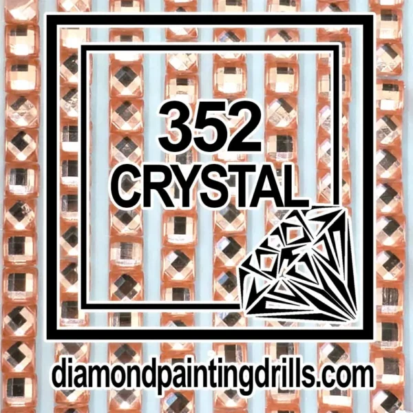 352 Square Crystal Diamond Painting Drills