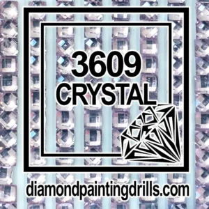 3609 Square Crystal Diamond Painting Drills