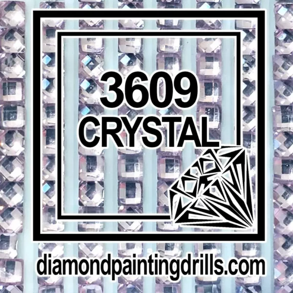 3609 Square Crystal Diamond Painting Drills