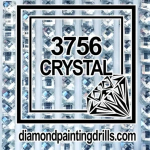 3756 Square Crystal Diamond Painting Drills