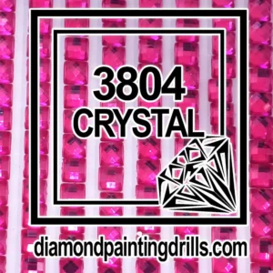 3804 Square Crystal Diamond Painting Drills