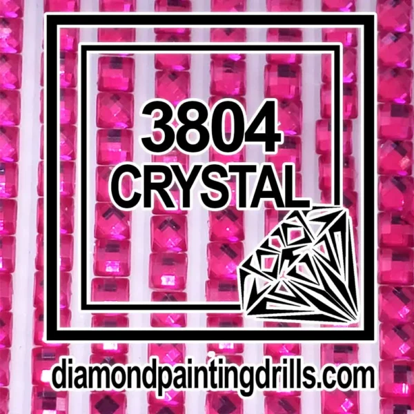 3804 Square Crystal Diamond Painting Drills