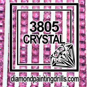 3805 Square Crystal Diamond Painting Drills