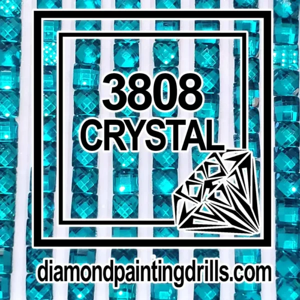 3808 Square Crystal Diamond Painting Drills