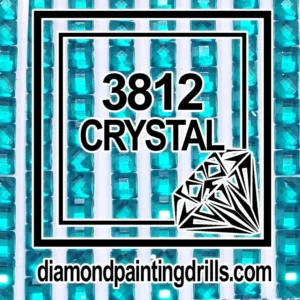 3812 Square Crystal Diamond Painting Drills