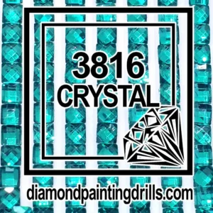 3816 Square Crystal Diamond Painting Drills