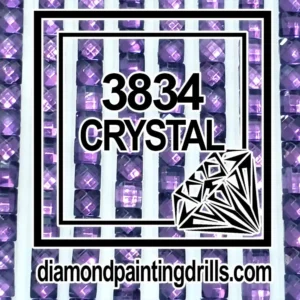 3834 Square Crystal Diamond Painting Drills