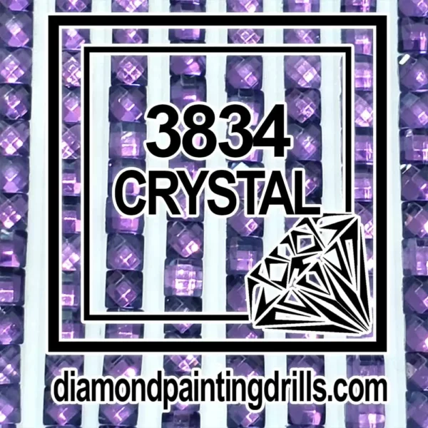 3834 Square Crystal Diamond Painting Drills