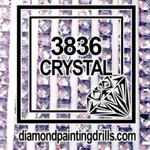 3836 Square Crystal Diamond Painting Drills