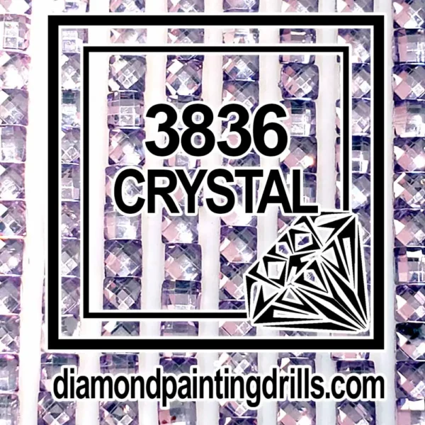 3836 Square Crystal Diamond Painting Drills