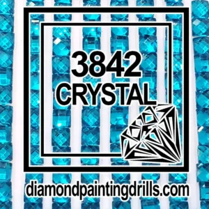 3842 Square Crystal Diamond Painting Drills