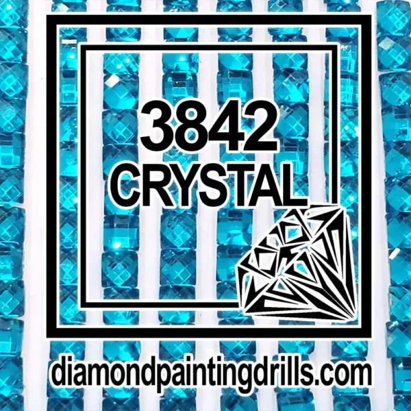 3842 Square Crystal Diamond Painting Drills