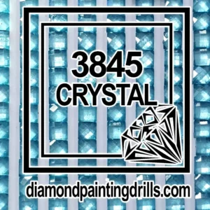 3845 Square Crystal Diamond Painting Drills