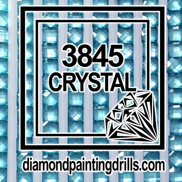 3845 Square Crystal Diamond Painting Drills