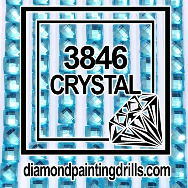 3846 Square Crystal Diamond Painting Drills