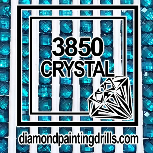 3850 Square Crystal Diamond Painting Drills